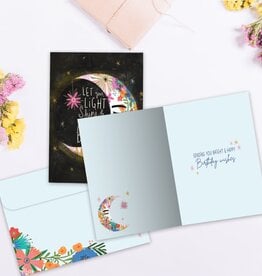 Let Light Shine Birthday Greeting Card