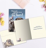 Dog Years Birthday Greeting Card