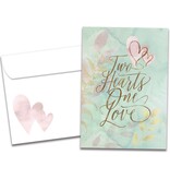 Two Hearts Wedding/ Wedding Shower Greeting Card