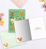 Woodland Welcome New Baby Greeting Card