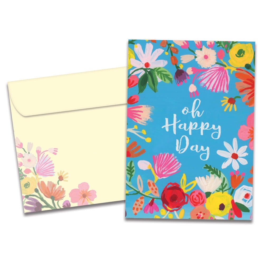 Oh Happy Day Birthday Greeting Card