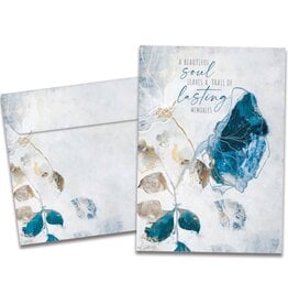 Lasting Memories Sympathy Greeting Card (blank inside)