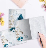 Lasting Memories Sympathy Greeting Card (blank inside)