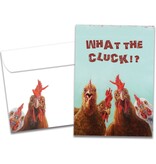 What the Cluck Birthday Greeting Card