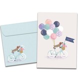 Miss You New Job Congrats Greeting Card