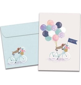 Miss You New Job Congrats Greeting Card