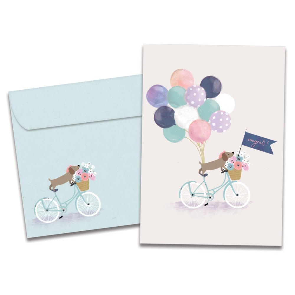 Miss You New Job Congrats Greeting Card