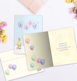 Baby Ducklings New Baby Greeting Card