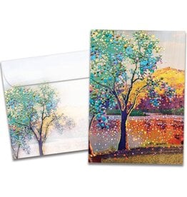 Lakeside Horizon All Occasion Greeting Card (blank inside)