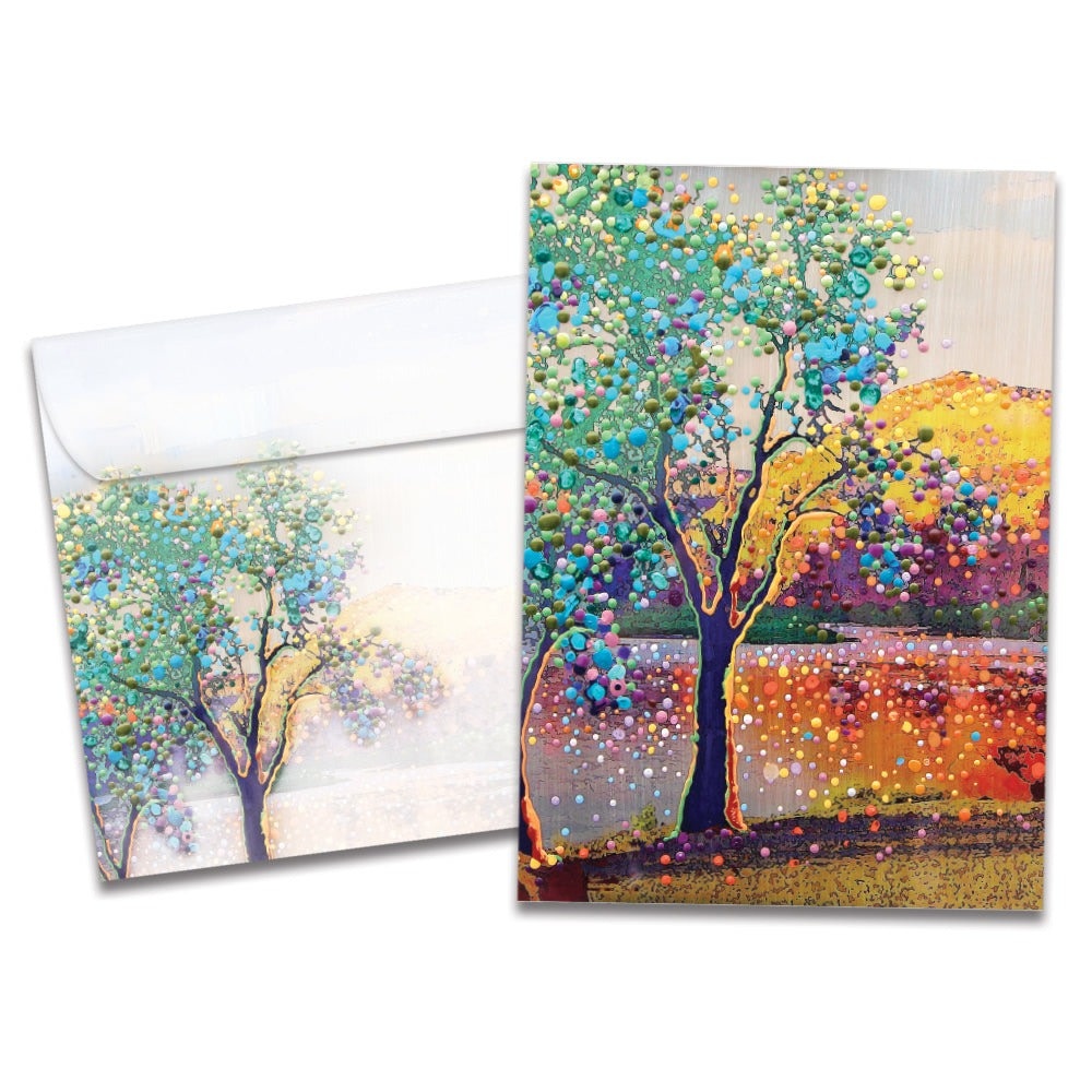 Lakeside Horizon All Occasion Greeting Card (blank inside)