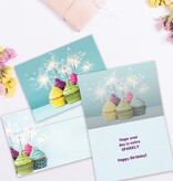 Extra Sparkly Birthday Greeting Card