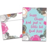 Sassy Classy Birthday Greeting Card