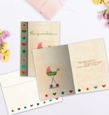 Small Beginnings New Baby Greeting Card