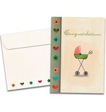 Small Beginnings New Baby Greeting Card