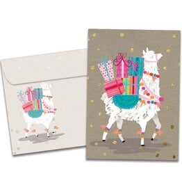 Shama Llama Birthday Greeting Card