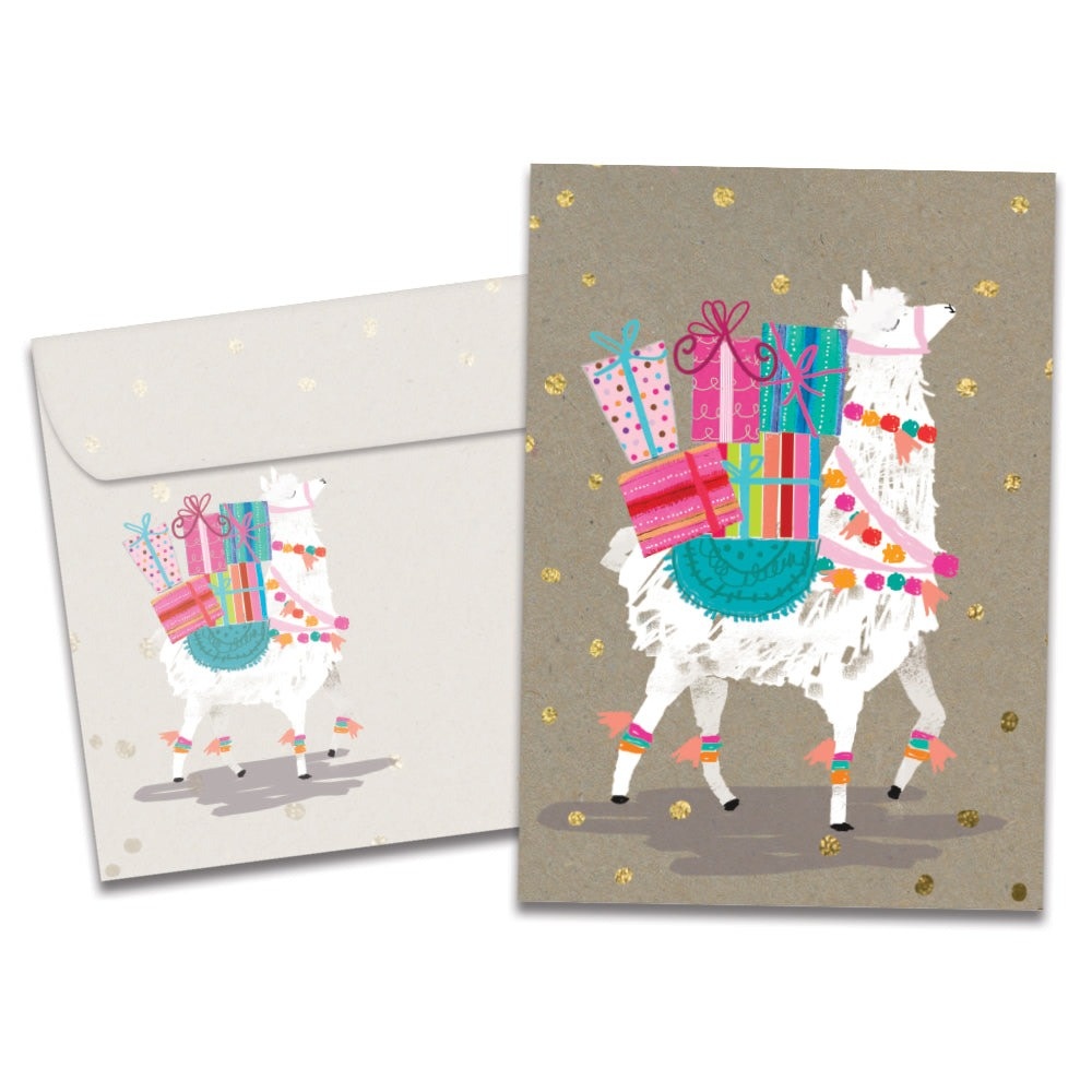 Shama Llama Birthday Greeting Card