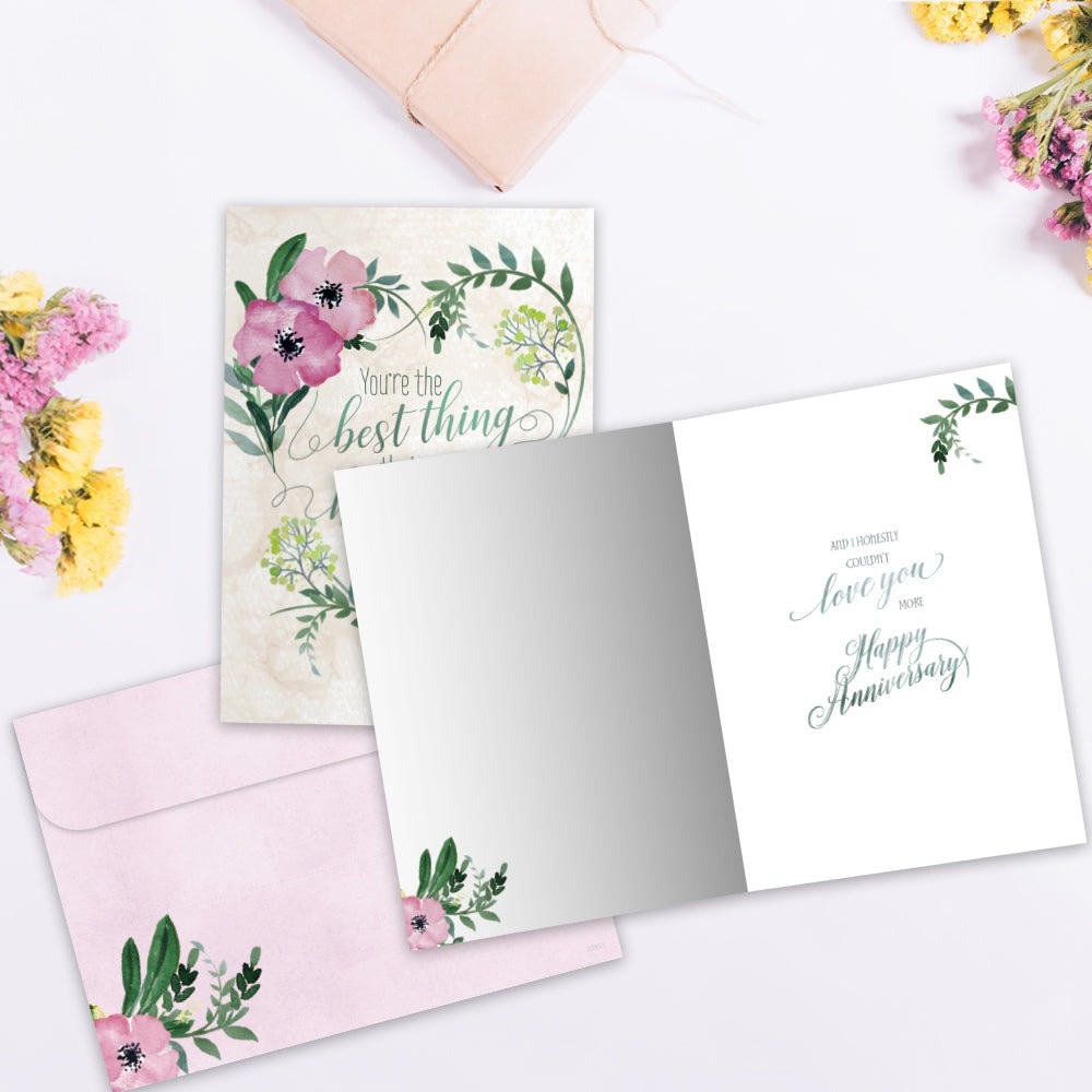 Best Thing Anniversary Greeting Card