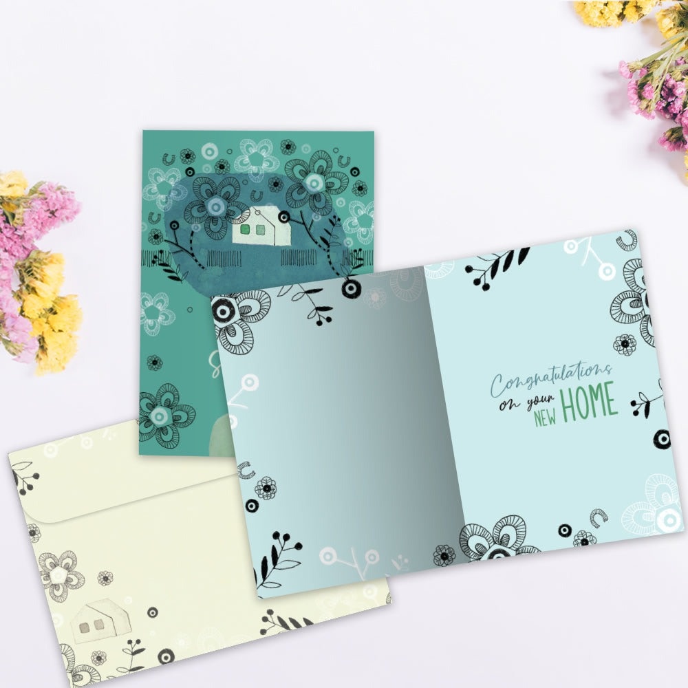 Home Sweet Home New Home Greeting Card