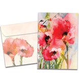 Floral Watercolor Sympathy Greeting Card
