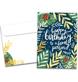 Wonderful Ladybugs Birthday Greeting Card