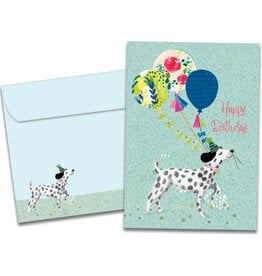 Spot On Dog Birthday Greeting Card