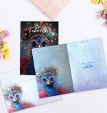 Fabulous Peacock Birthday Greeting Card