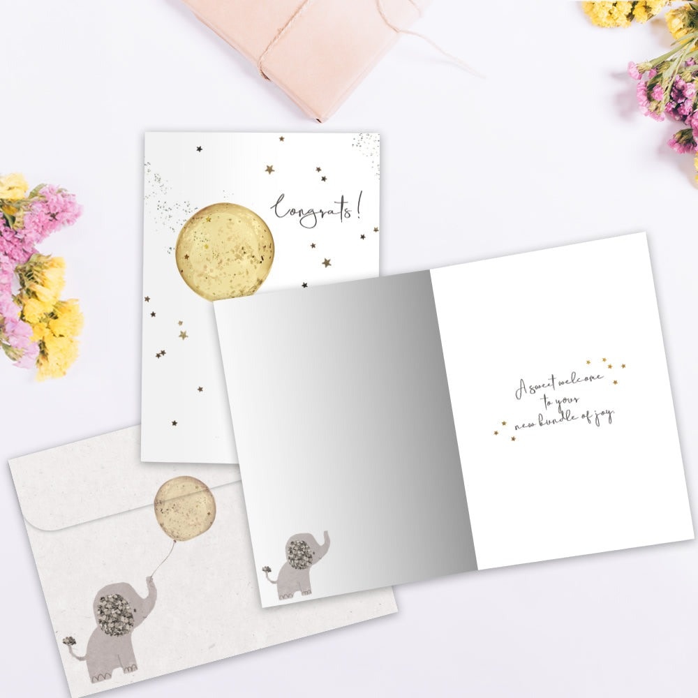 A Great Welcome New Baby Greeting Card