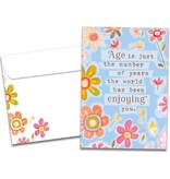 The World Enjoys You Birthday Greeting Card