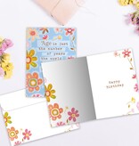 The World Enjoys You Birthday Greeting Card