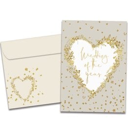 Just the Beginning Wedding Greeting Card