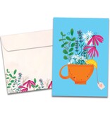 Feel Better Tea Get Well Greeting Card