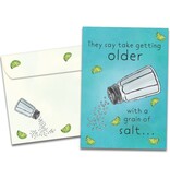 Salt and Lime Birthday Greeting Card