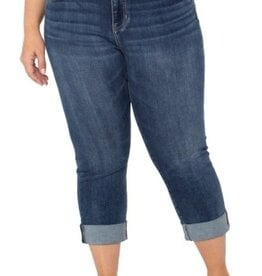 Liverpool Los Angeles charlie crop wide rolled cuff 24"