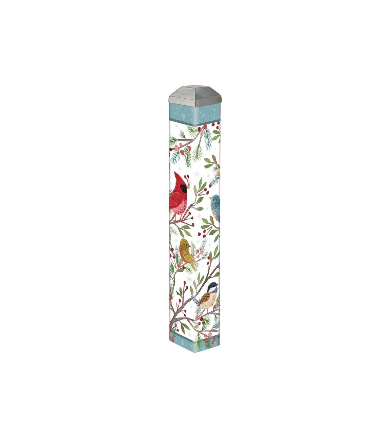 Studio M Winter Bird Branches 10" Mini Art Pole