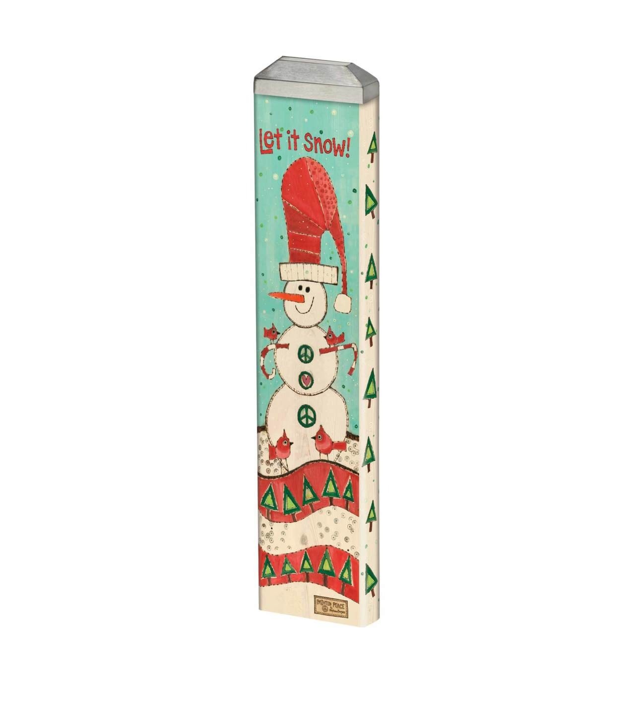 Studio M Let It Snow 13" Mini Art Pole