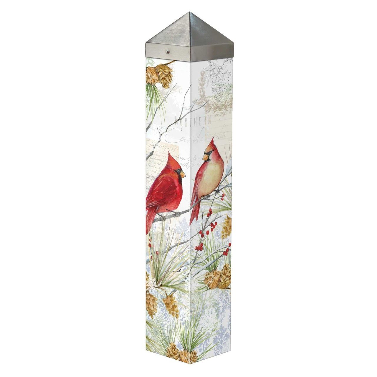 Studio M Northern Cardinals 20" Art Pole