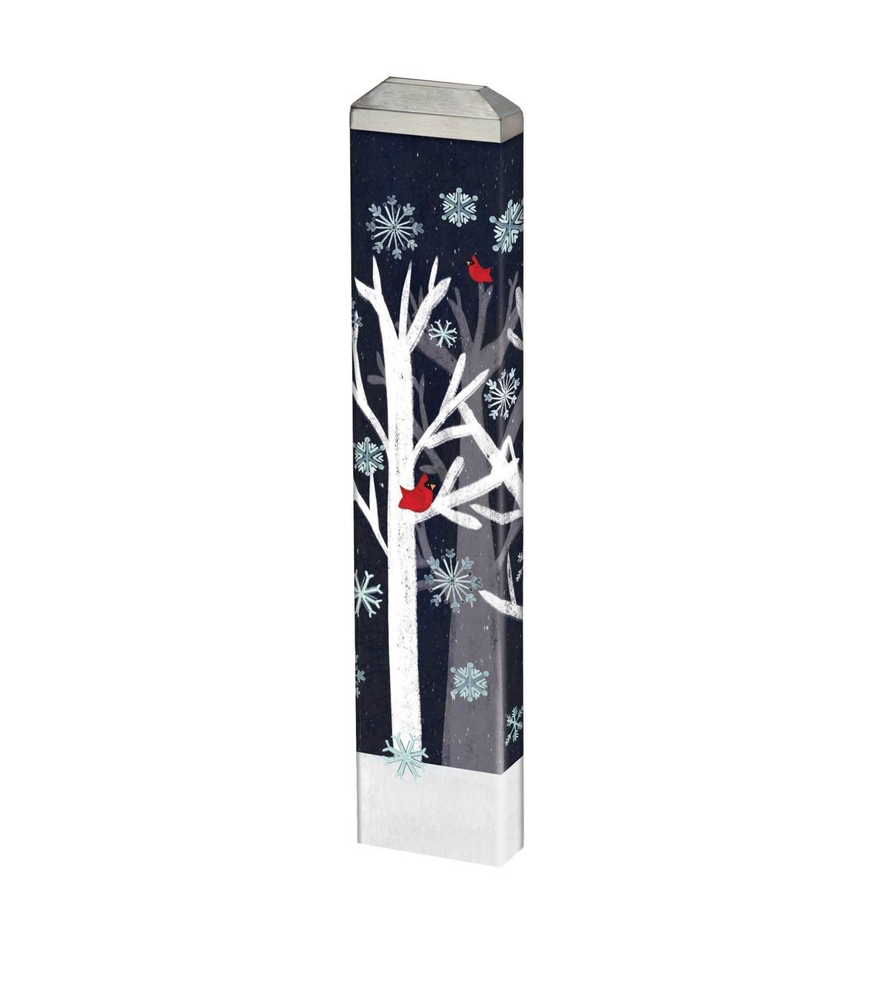 Studio M Winter Trees 13" Mini Art Pole
