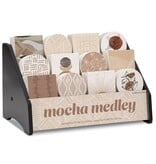 CounterArt and Highland Home Mocha Medley Single Coaster (various patterns)