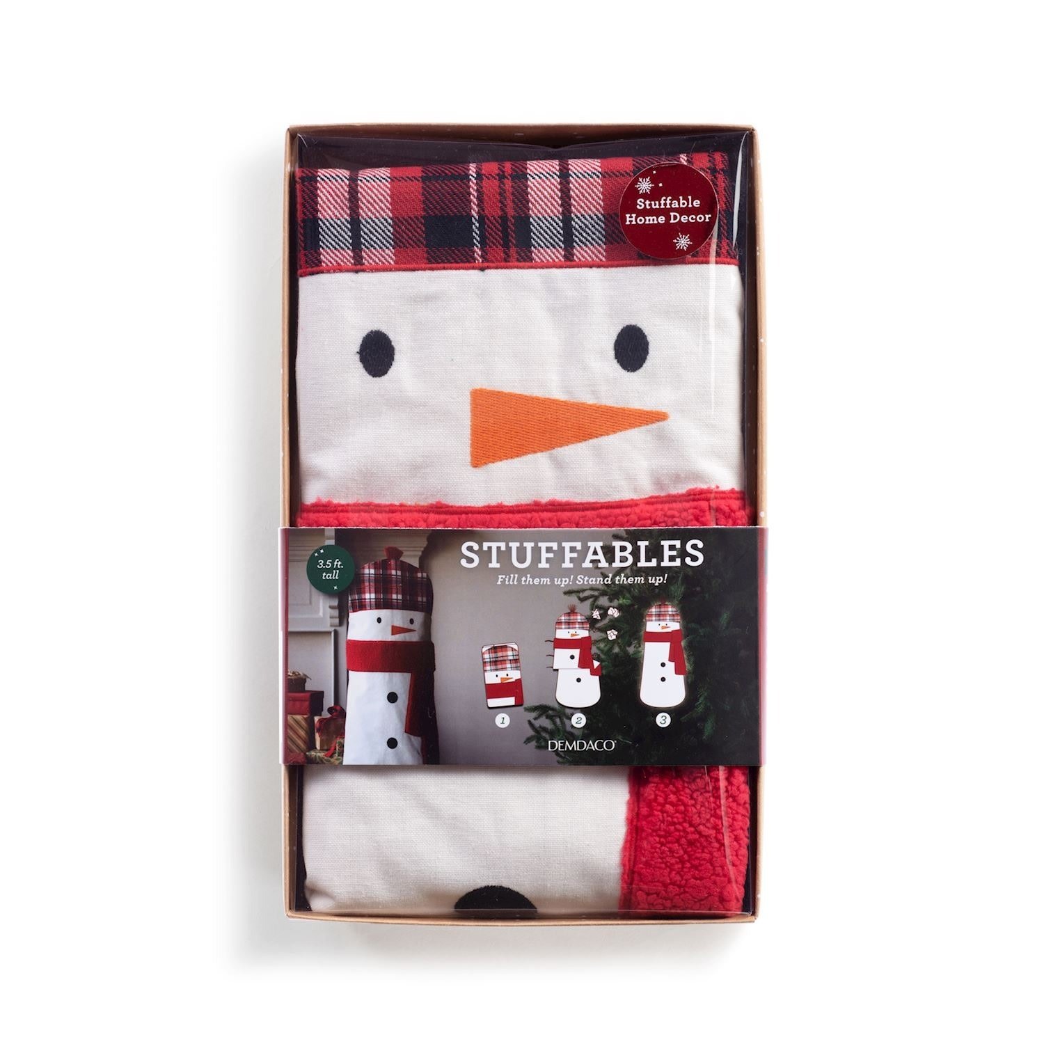 Demdaco Snowman Holiday Stuffable