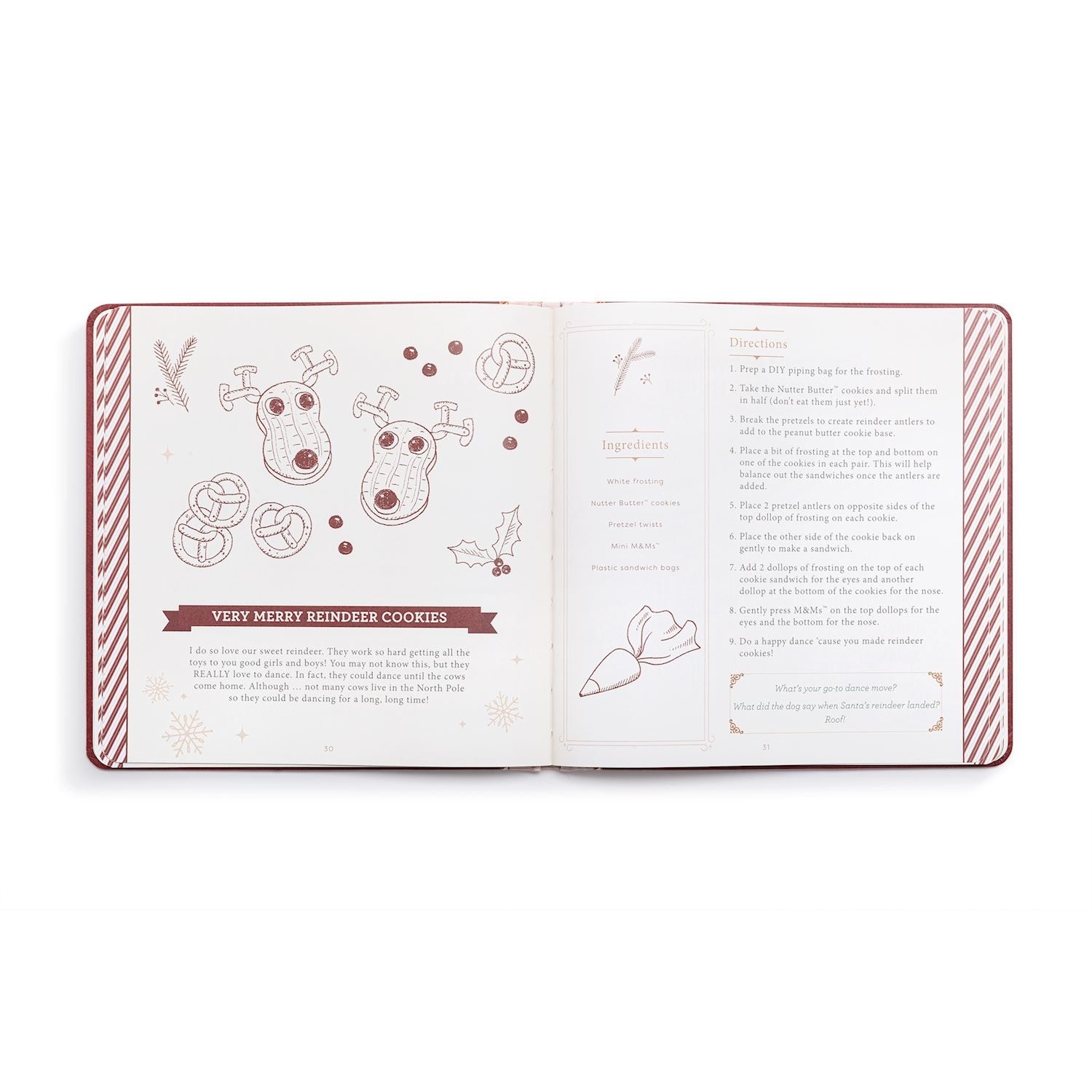 Mrs Claus Mrs. Claus 12 Days of Cookies Recipe Book