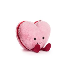 Jellycat Amuseables Colette Heart Macaron (Pink)