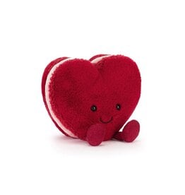 Jellycat Amuseables Arlette Red Heart Macaron