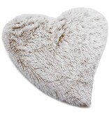 Warmies Marshmallow Brown Warmies Heart Heat Pad