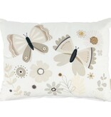 Primitives by Kathy PBK Beige Butterfly Floral Pillow