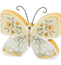Primitives by Kathy PBK Yellow Butterfly Chunky Sitter