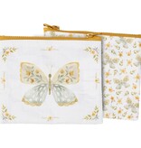 Primitives by Kathy PBK Yellow Butterfly Zipper Pouch