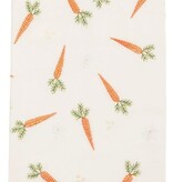 Mudpie Carrot Embroidered Towel.