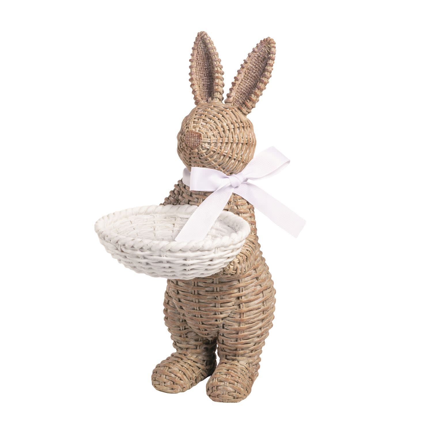 Mudpie Woven Bunny Sitter.