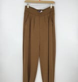 Democracy Nutmeg 28/12” “AB” Leisure Skyrise Pleated Pull On Jogger