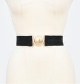 Molly Bracken Black Ladies Woven Belt